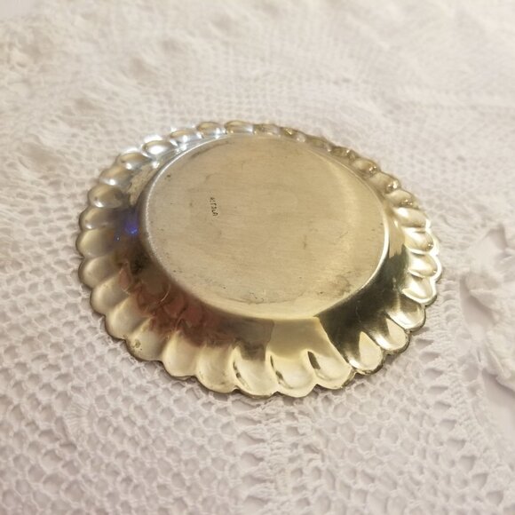 Alpaca Dollhouse Tumbler and Tray Glass Set Miniature 1:12 Tin Vintage - Picture 4 of 8